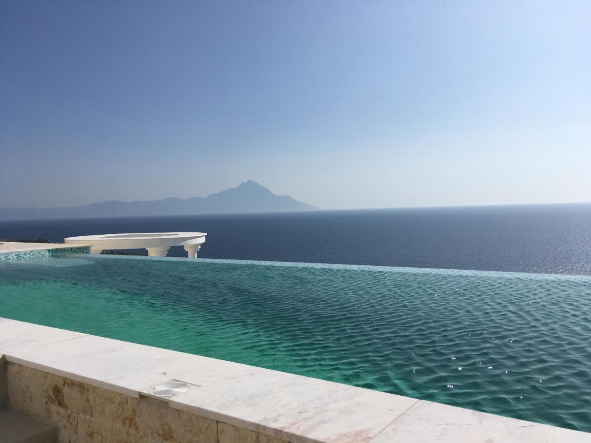 Villa Ulyana Kriaritsi - Athos Sea View & Spa Eksteriør bilde