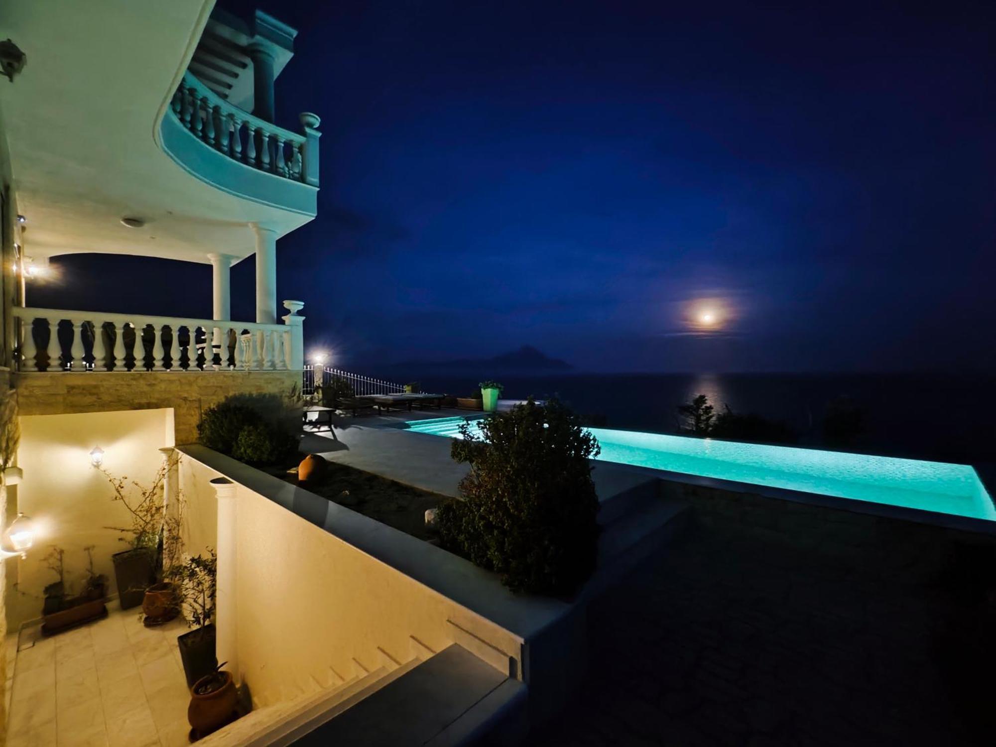 Villa Ulyana Kriaritsi - Athos Sea View & Spa Eksteriør bilde