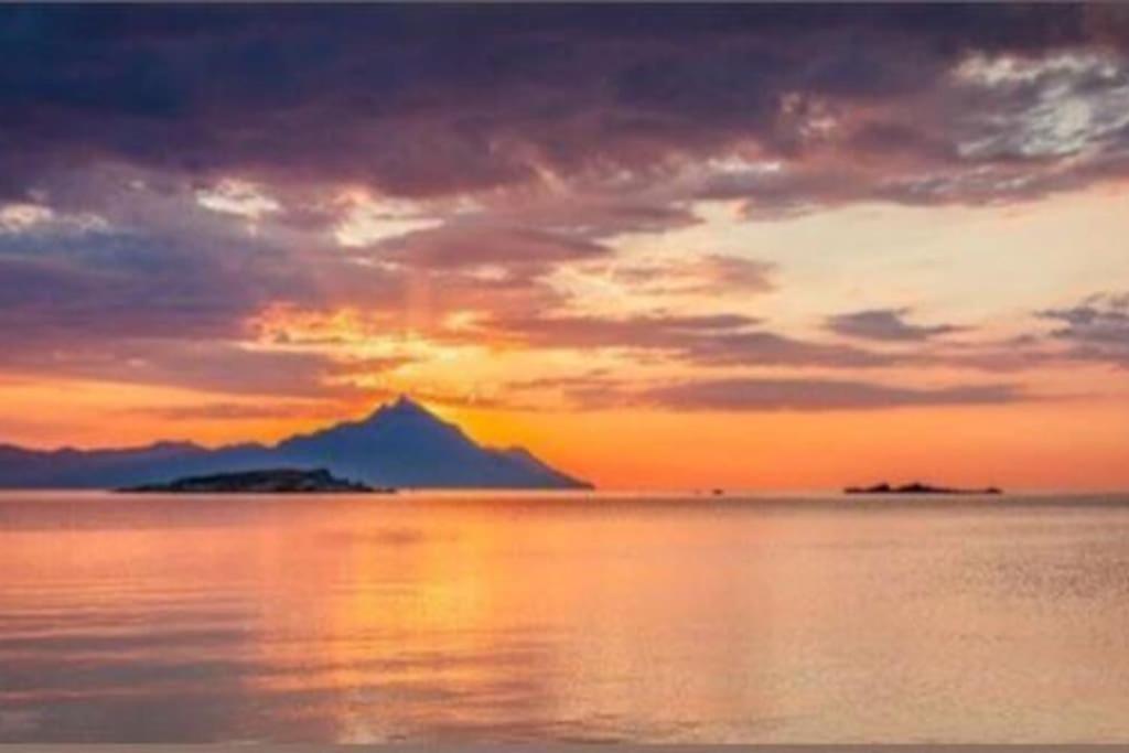 Villa Ulyana Kriaritsi - Athos Sea View & Spa Eksteriør bilde