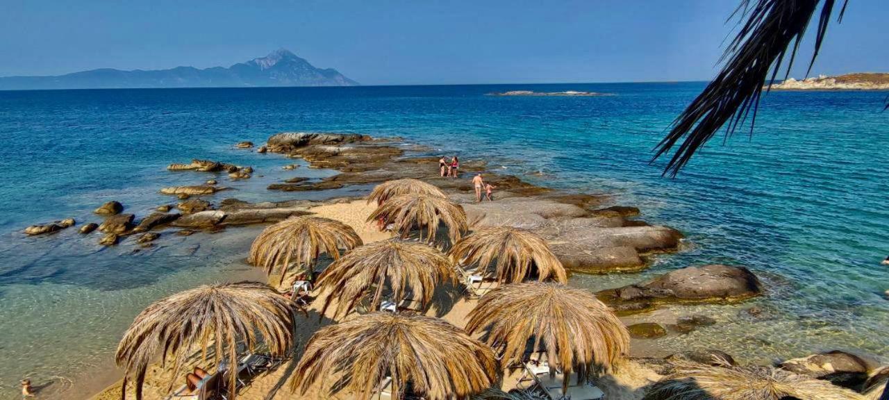 Villa Ulyana Kriaritsi - Athos Sea View & Spa Eksteriør bilde