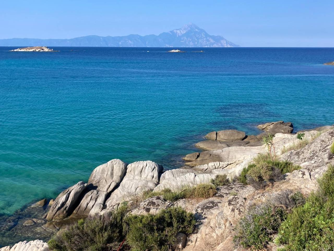 Villa Ulyana Kriaritsi - Athos Sea View & Spa Eksteriør bilde